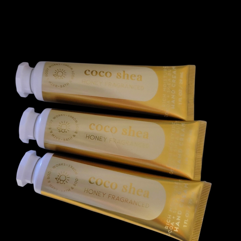 3p Bath & Body Works Coco Shea Honey Fragranced Hand Cream - NEW!!!!
